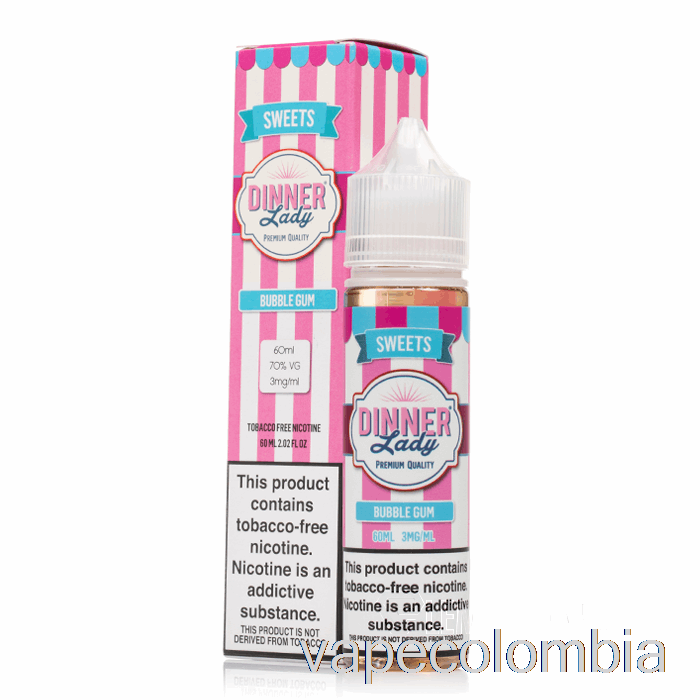 Vape Kit Completo Bubblegum - E-líquido Vape Cena Lady - 60ml 6mg